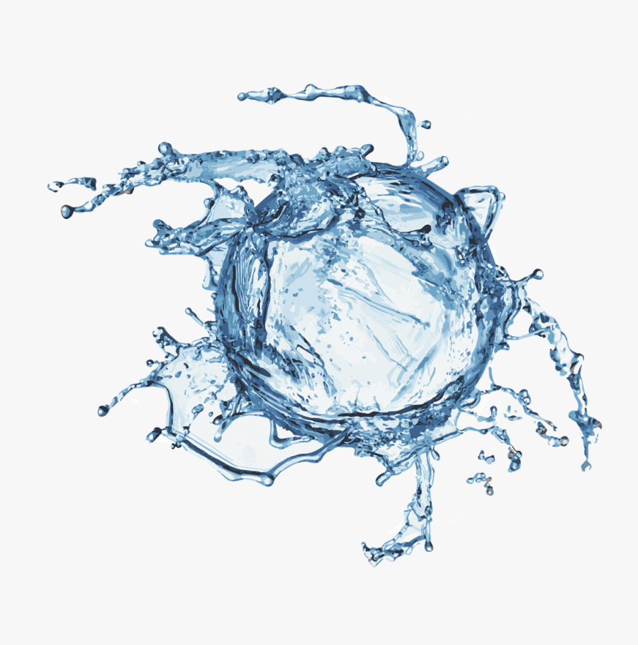 Water Bubbles Png Transparent - Bubble Of Water Drawing, Transparent Clipart