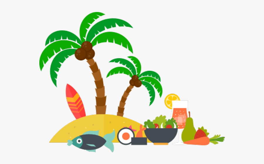 Snoball Hawaiian Cliparts - Clipart Hawaiian Island, Transparent Clipart