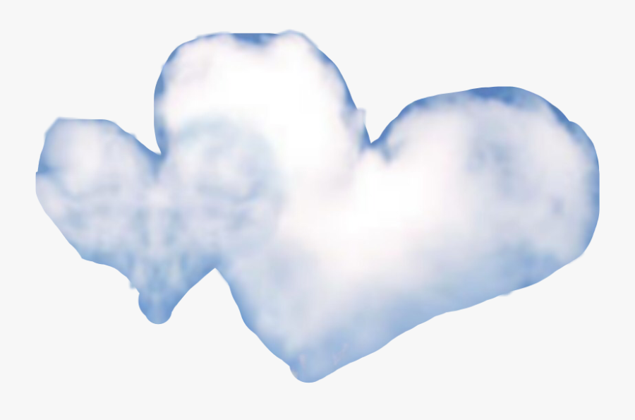 #clouds Cloud Clouds #heart #heartclouds Heart Clouds - Heart, Transparent Clipart