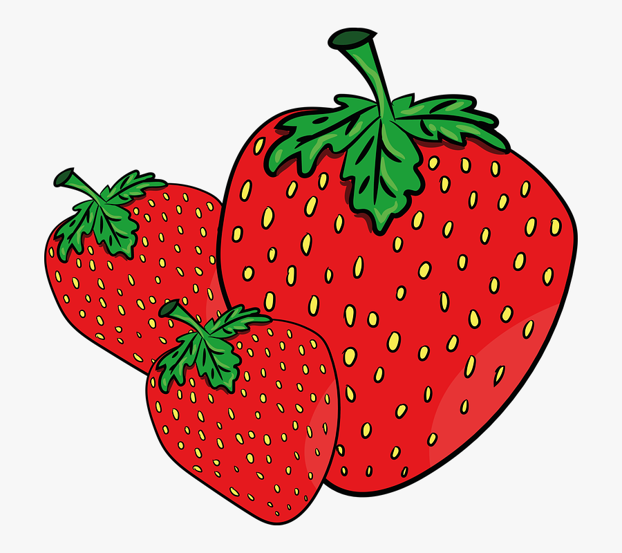 Transparent Strawberry Banana Clipart - فراوله كليب ارت, Transparent Clipart