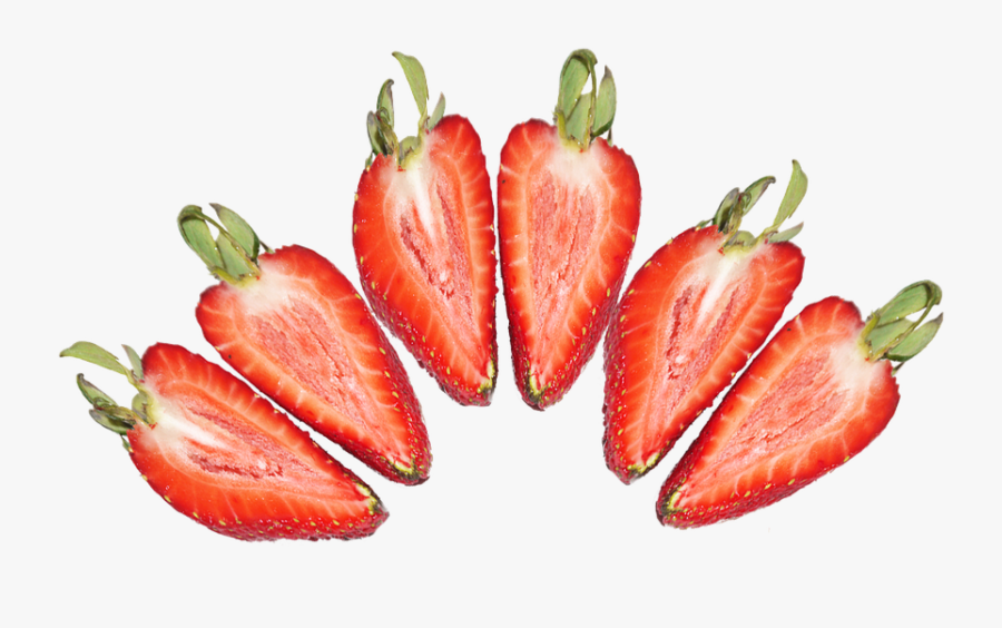 Transparent Strawberry Plant Png - Strawberry Slice Png, Transparent Clipart
