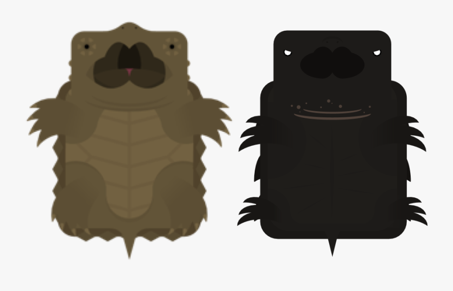 Deeeep Io Snapping Turtle, Transparent Clipart