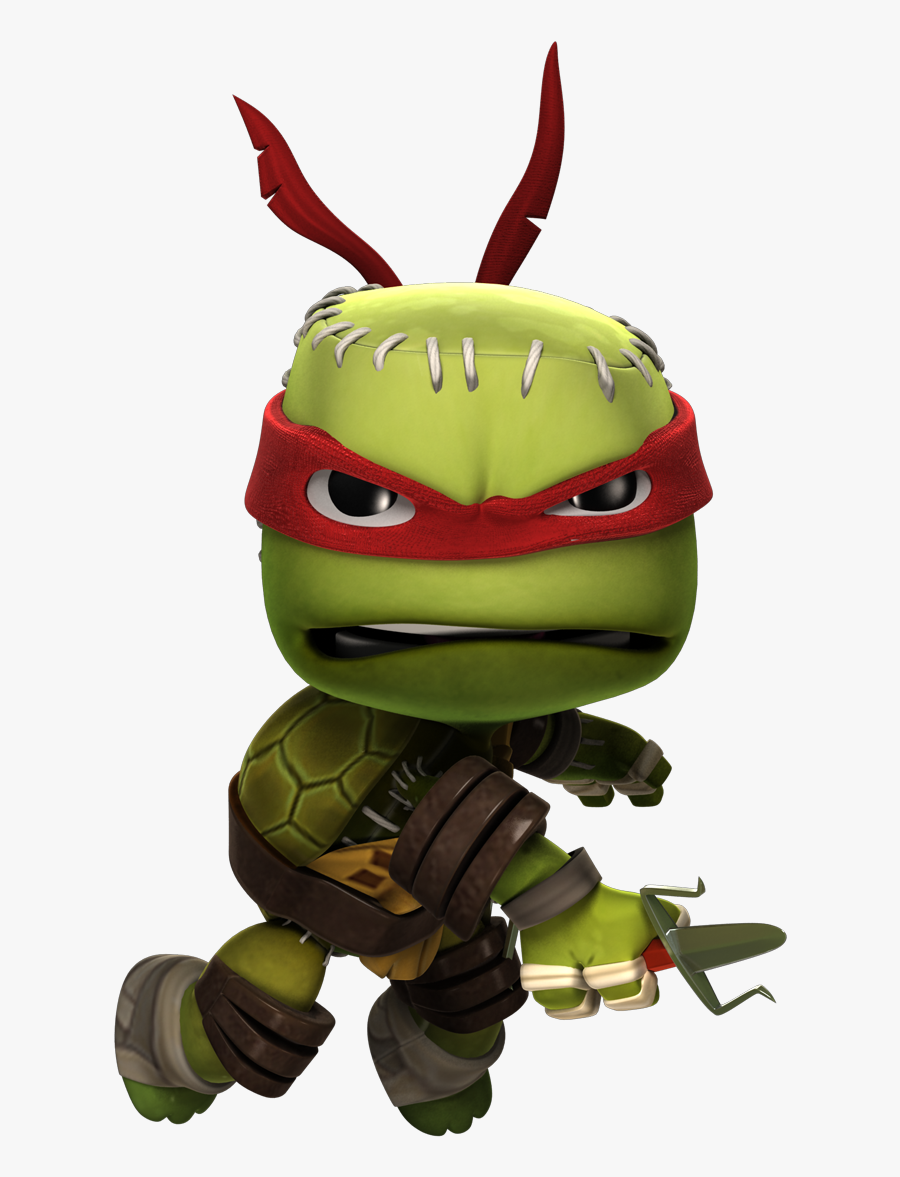 Little Big Planet Ninja Turtles Clipart , Png Download - Cartoon, Transparent Clipart