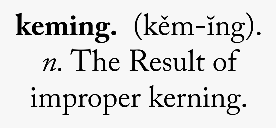 Keming Kerning Clip Arts - Keming Kerning, Transparent Clipart