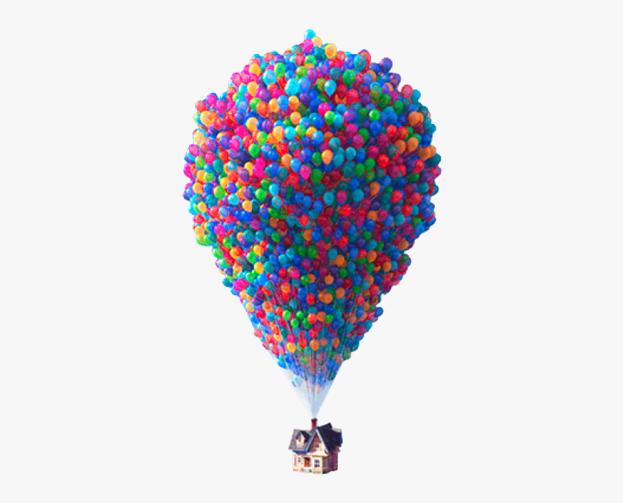Up Balloons Png - Up The Movie Png , Free Transparent Clipart - ClipartKey