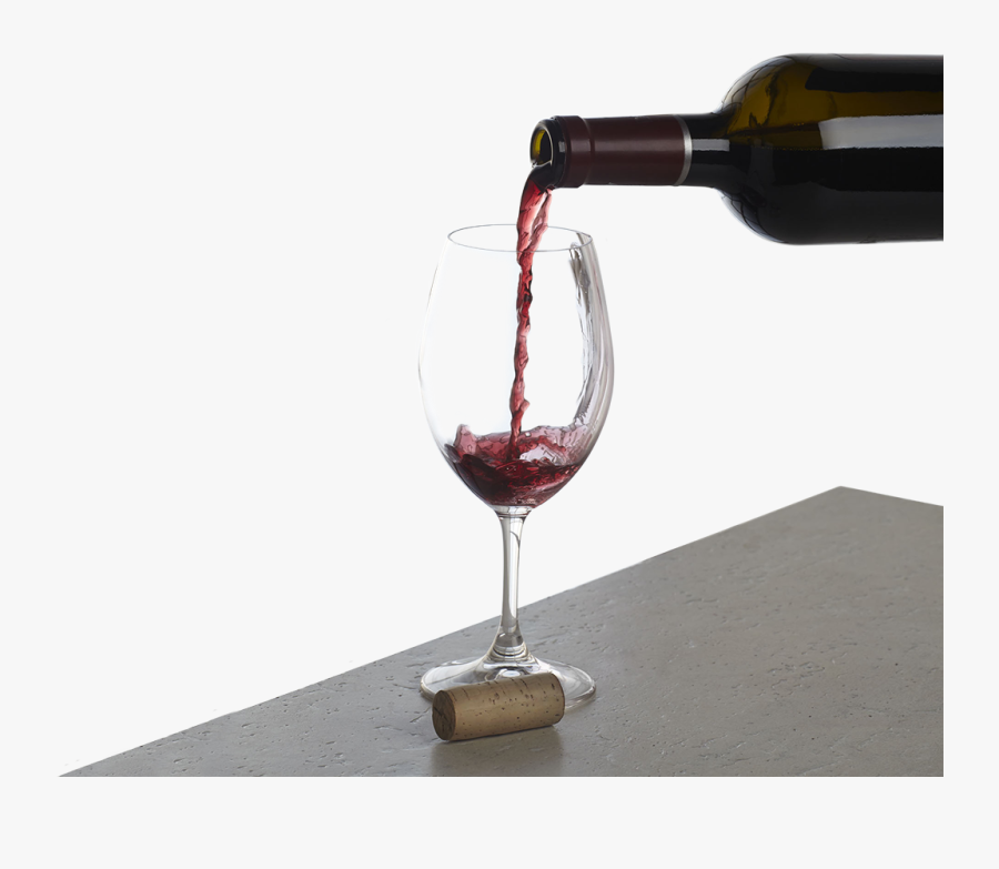 Of Wine Lovers Associate Natural Cork With Quality - Wine Glass, Transparent Clipart