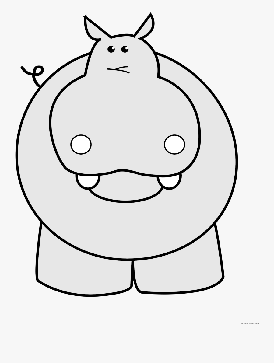 Page Of Clipartblack Com - Hippo Clip Art, Transparent Clipart