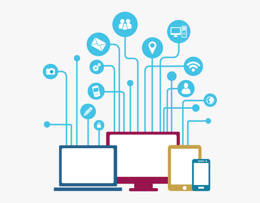 Software Development Infrastructure Free - Tech Wall Decor, Transparent Clipart