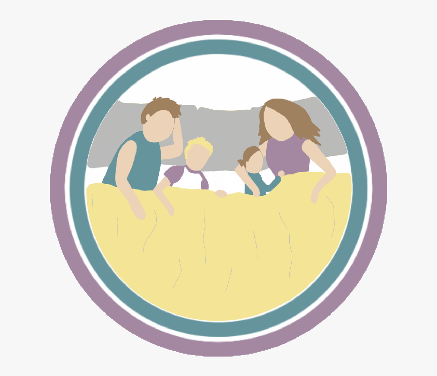 Hug Clipart Parent Child - Circle, Transparent Clipart