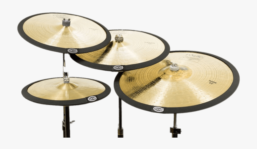 Set Of 4 Cymbal Mutes - Instrumentos De Percusión Png, Transparent Clipart