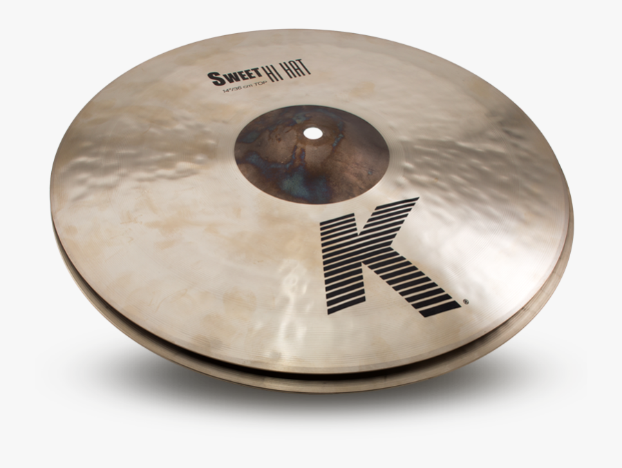 Zildjian Cymbal Vect - 15 K Sweet Hi Hats Zildjian, Transparent Clipart