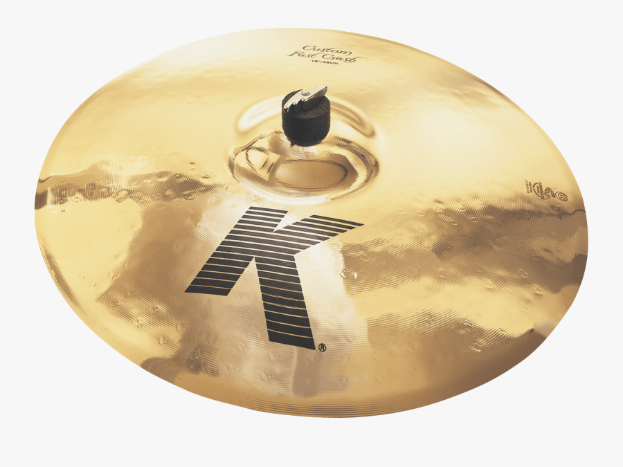 Zildjian Fast Crash K Custom Cymbal, Transparent Clipart