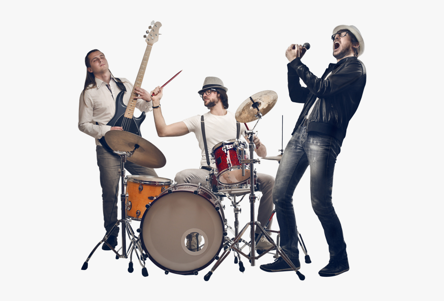 Cliparts & Vectors For Free - Musicians Jamming, Transparent Clipart