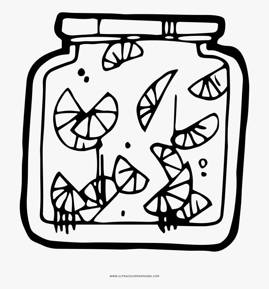 Lemonade Coloring Page, Transparent Clipart