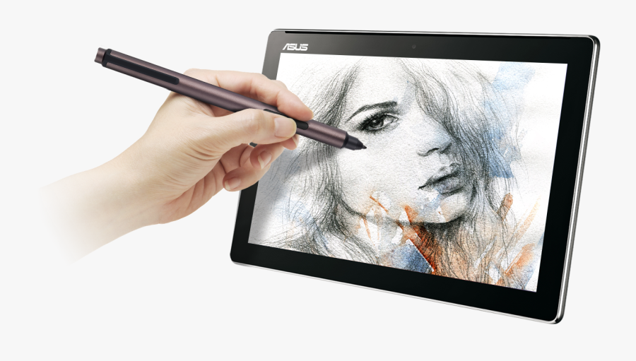 Clipart Royalty Free Download Asus Zenpad Z Cl Tablets - Asus Tablet With Stylus, Transparent Clipart