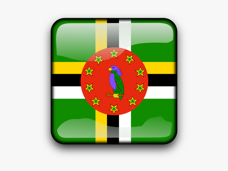 Green,rectangle,flag Of Dominica - Flag Of Dominican Republic Green, Transparent Clipart