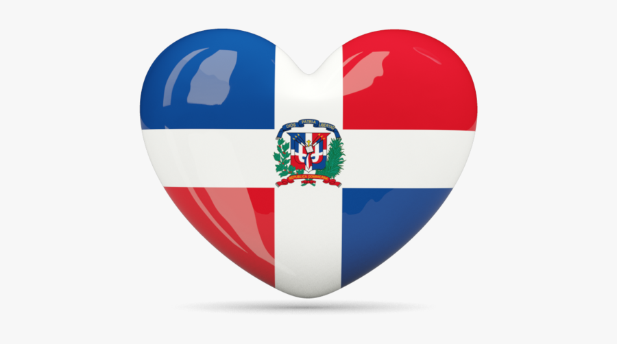 Clip Art Dominican Emoji - Turks And Caicos Heart Flag, Transparent Clipart