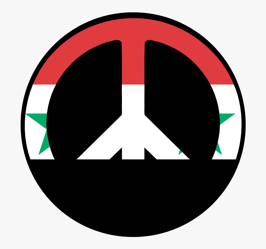 Syria Peacesymbol - - Dream League Soccer Peace Logo, Transparent Clipart