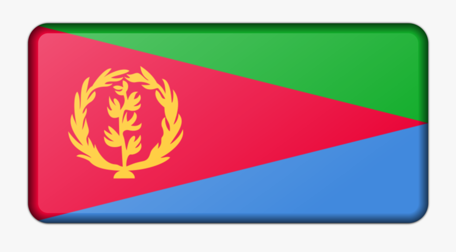 Symbol,brand,rectangle - Eritrea Flag, Transparent Clipart