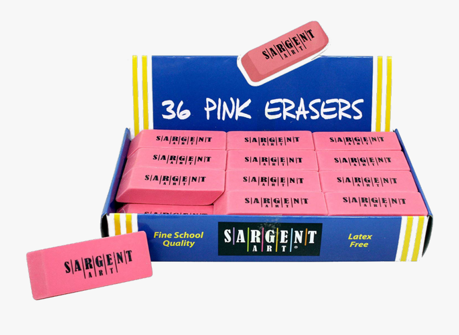 Transparent Eraser Shavings Png - Sargent Art Erasers, Transparent Clipart