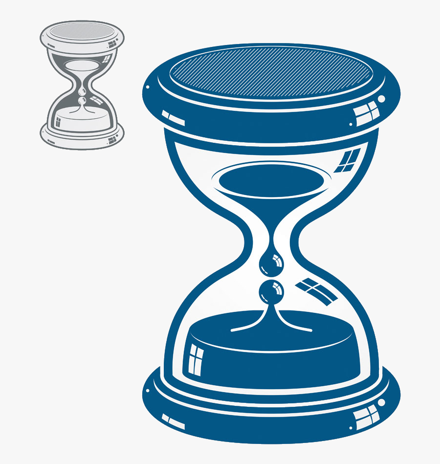 Trophy Clipart Ucl - Time Ticker W Sand, Transparent Clipart