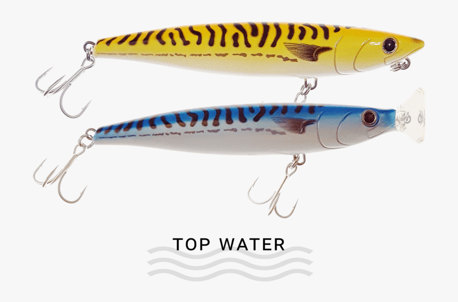 Bait Fish - Thundermist Mojo Macky Top Water Lure, Transparent Clipart