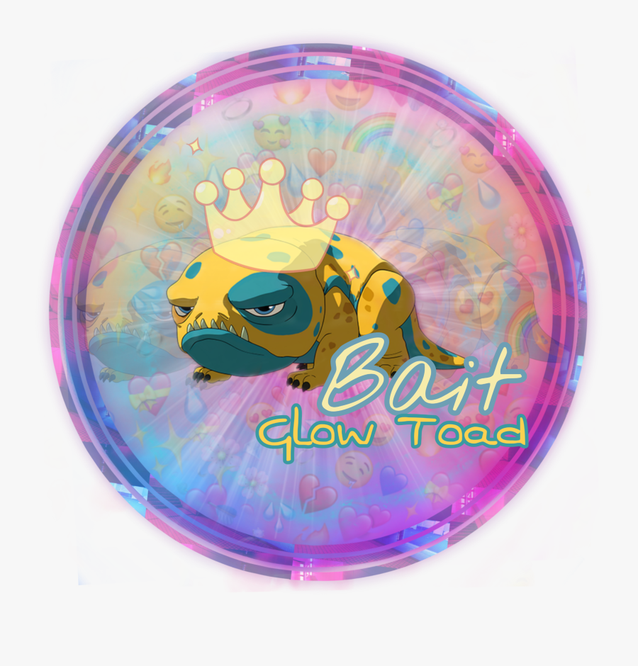 #bait #tdp #tdp #thedragonprince #dragonprince #glowtoad - Circle, Transparent Clipart
