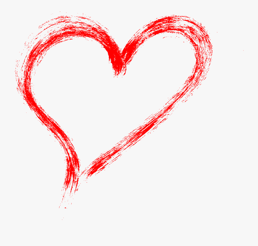 Free Download - Heart - Heart Png Brush, Transparent Clipart