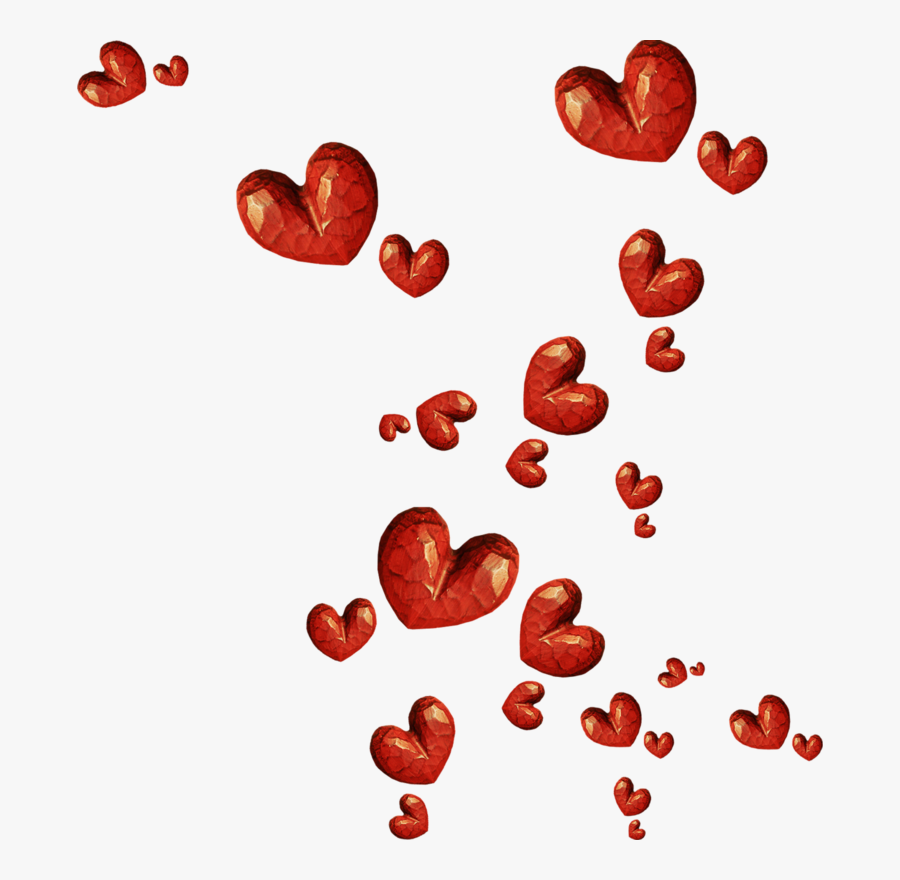 Glitter Hearts Transparent , Transparent Cartoons - Red Glitter Hearts Png, Transparent Clipart