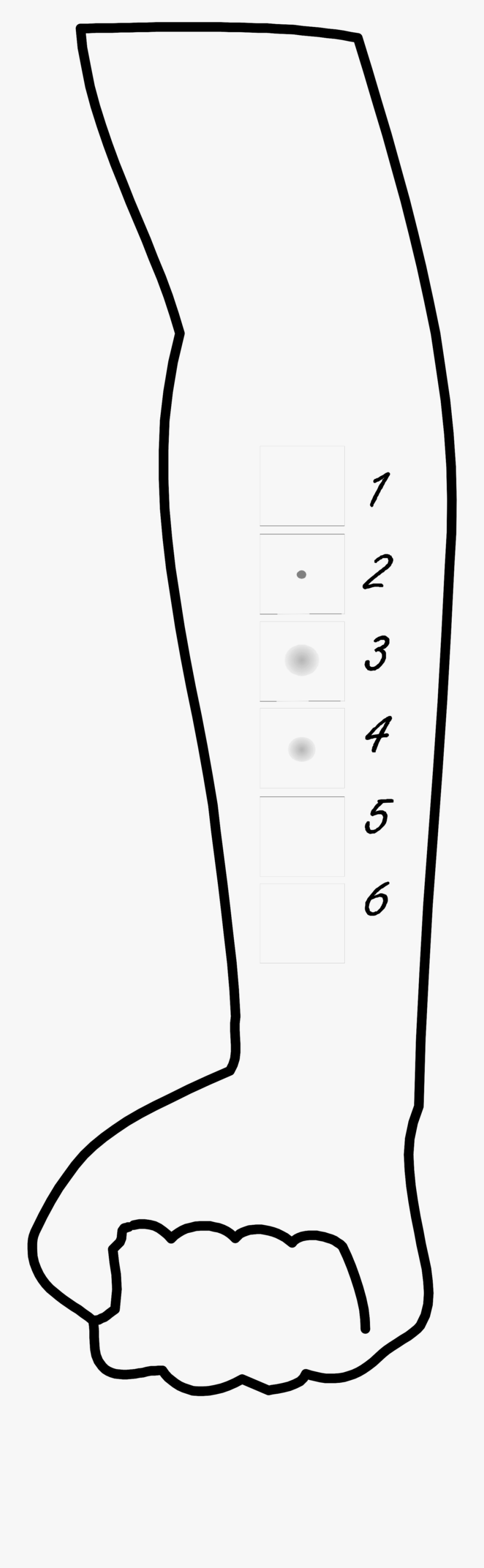 Shot Clipart Tb Test - Black-and-white, Transparent Clipart