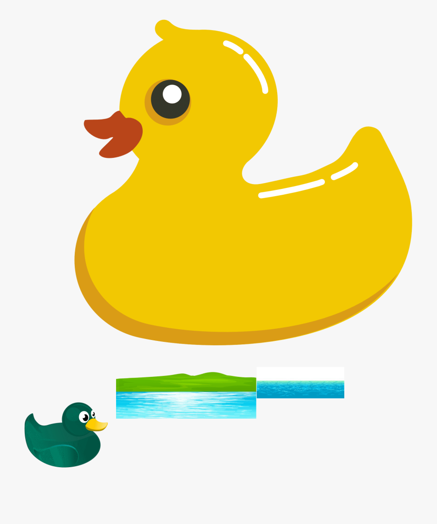 Duck, Transparent Clipart