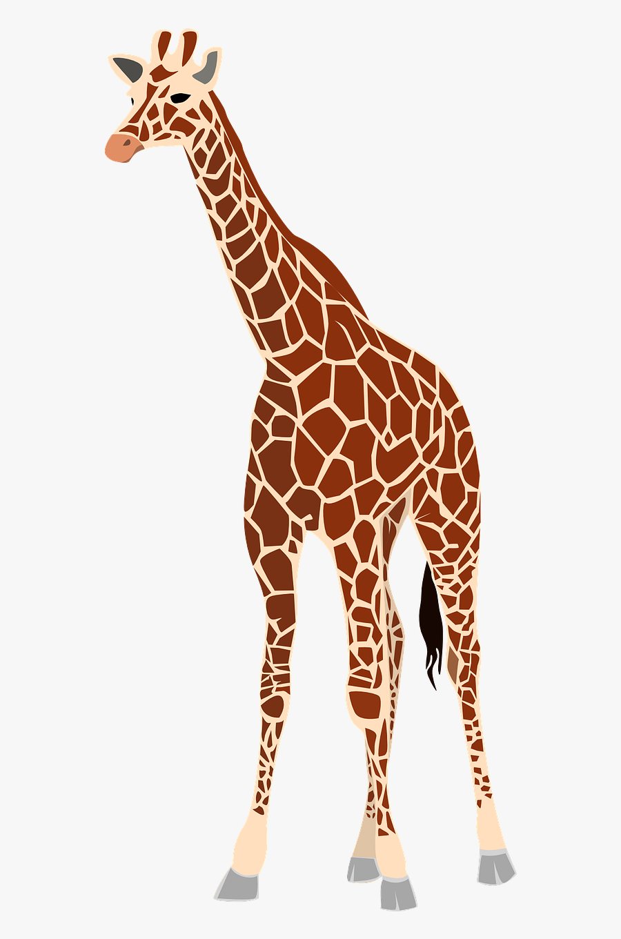 Giraffe Clip Art, Transparent Clipart
