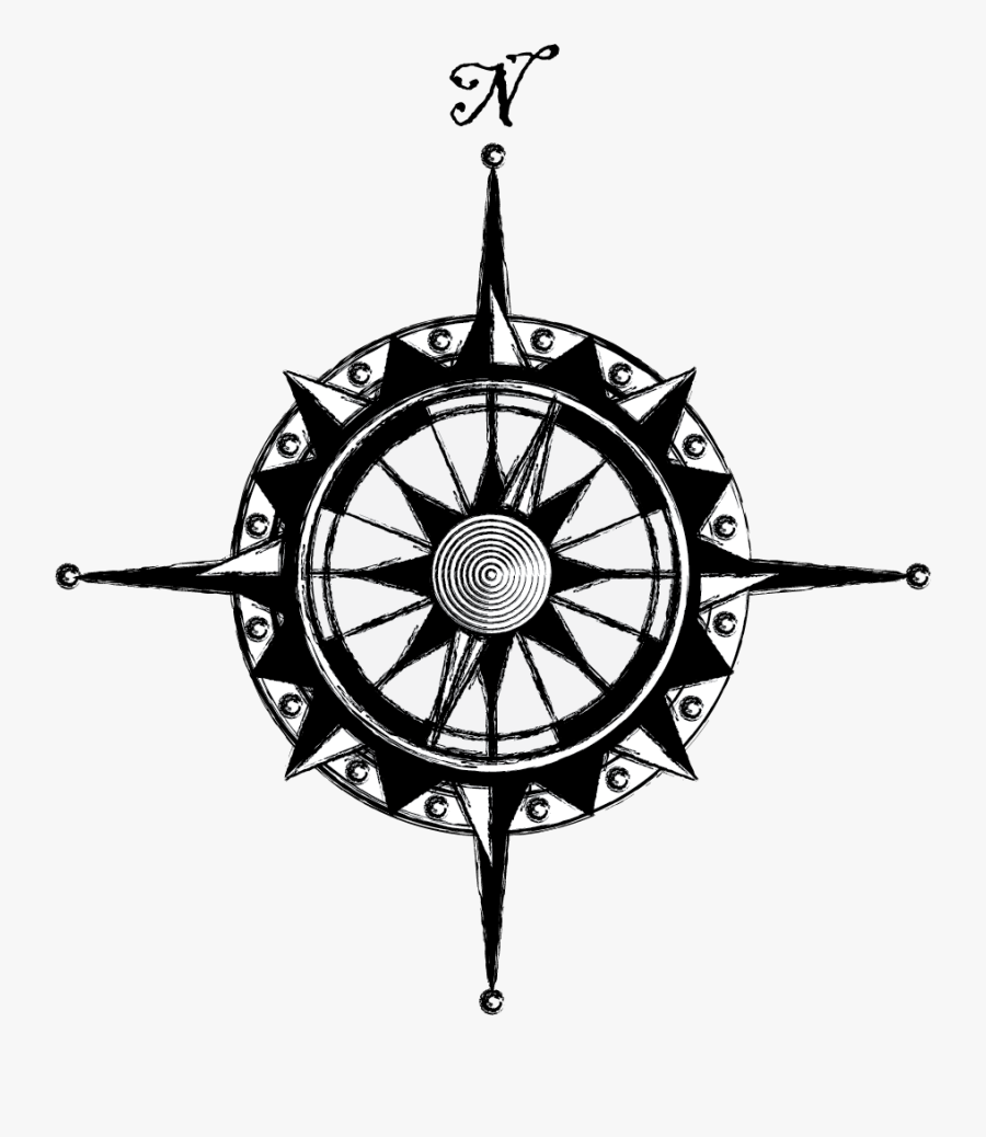 Compass Rose Clip Art - Circle, Transparent Clipart