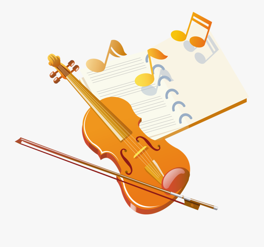 Violin, Transparent Clipart