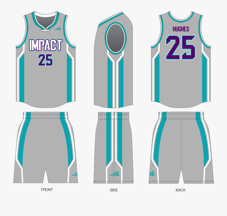 Picture - Basketball Jersey Side Design, Transparent Clipart