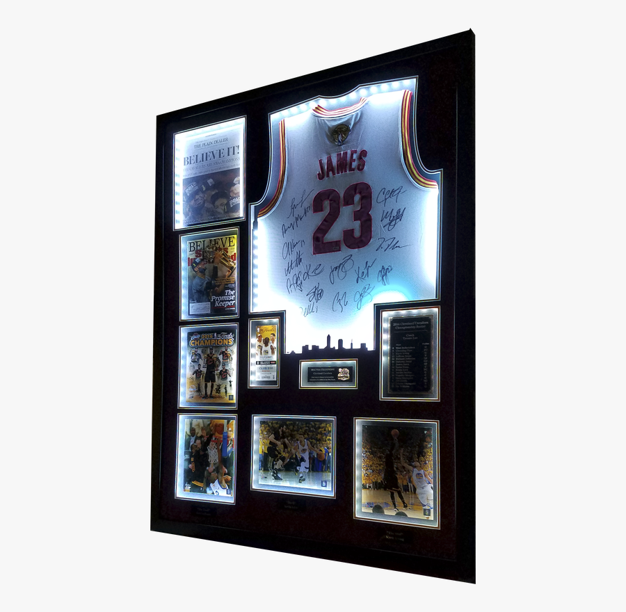 Picture - Jerseys In A Frame, Transparent Clipart