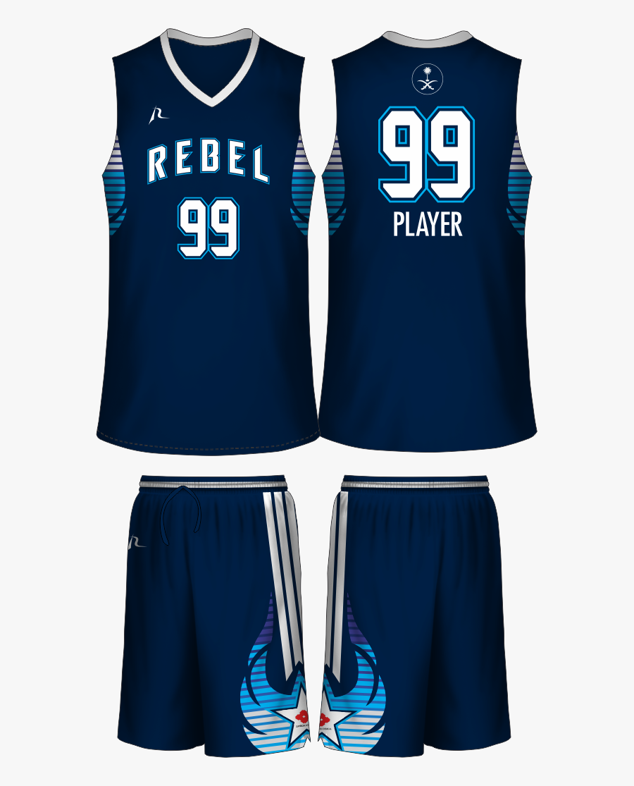 blue jersey design