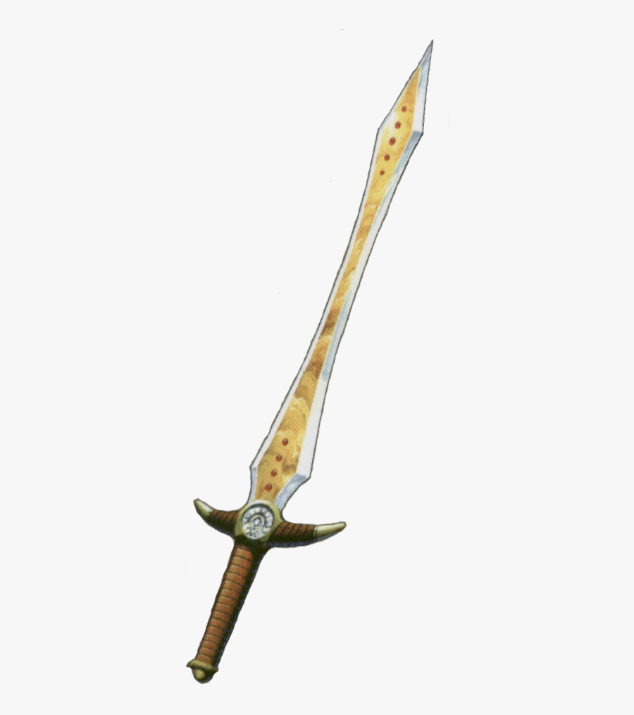 Gold Sword Png -fire Sword Png - Sabre, Transparent Clipart