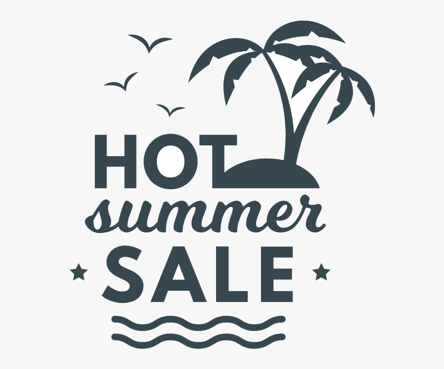 Hot Summer Sale Png, Transparent Clipart