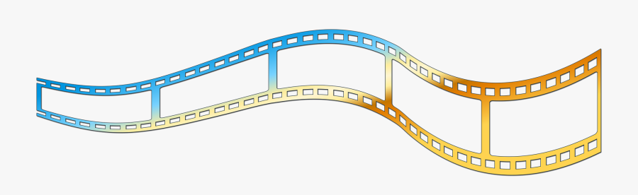 Colorful Film Strip Png, Transparent Clipart