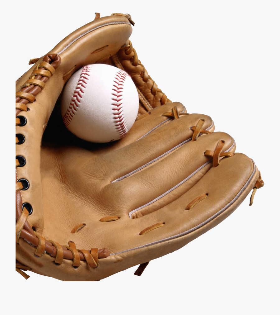 Baseball In Glove Png, Transparent Clipart