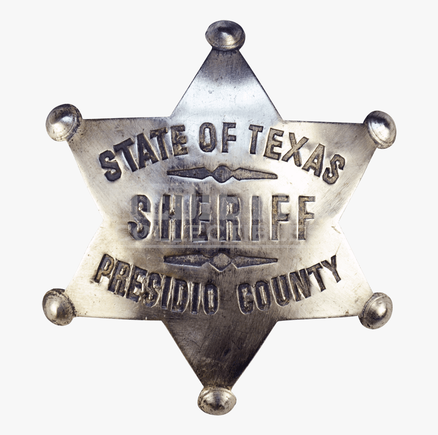 Clip Art State Of Texas Badge - Cowboy Sheriff Badge Png, Transparent Clipart