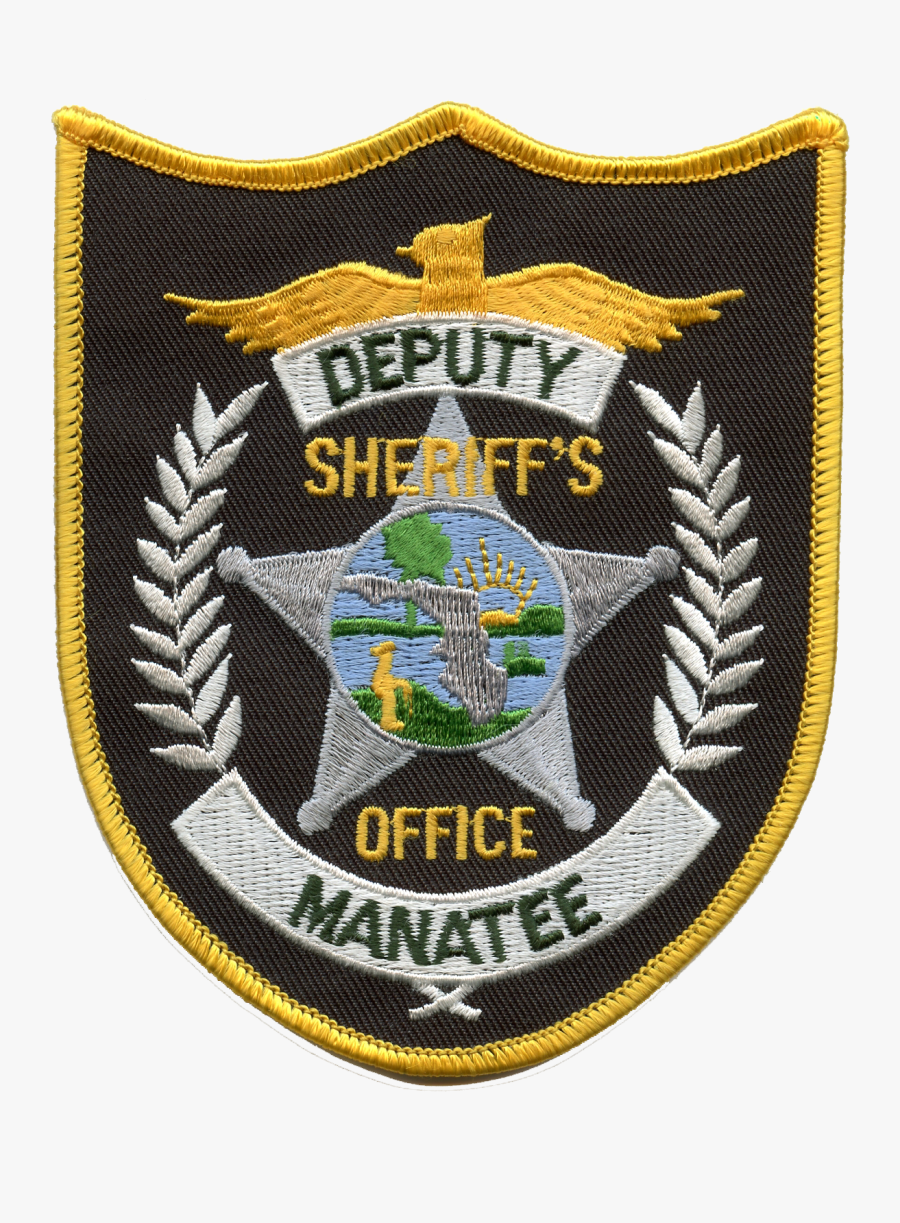 Manatee County Sheriff Badge - Levy County Sheriff Patch, Transparent Clipart
