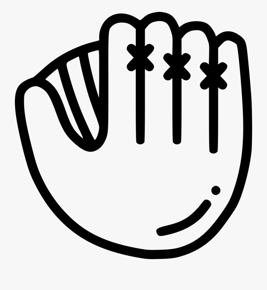 Baseball Glove Gloves Accessory Svg Png Icon Free Download - Baseball Glove Icon Png, Transparent Clipart