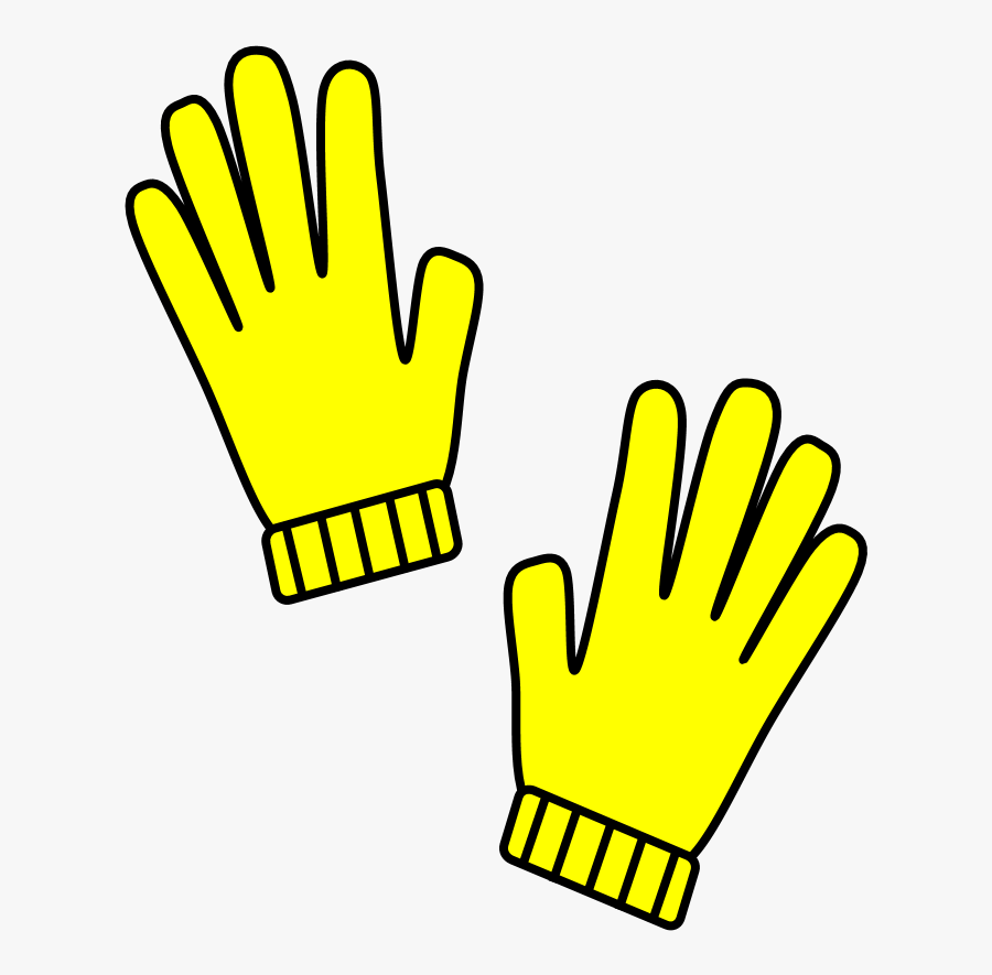 Glove Clipart Yellow Glove - Indian Union Muslim League Symbol, Transparent Clipart