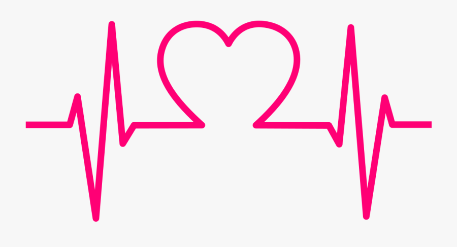 Png Heartbeat Line Transparent - Transparent Background Heartbeat Png, Transparent Clipart