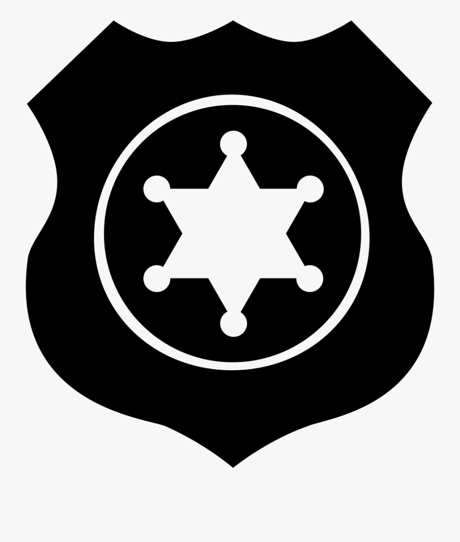 Badge Sheriff Comments - Black Night Protection Inc, Transparent Clipart