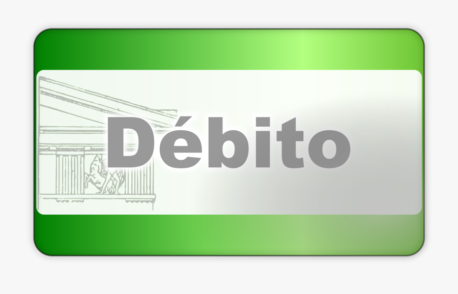 Card Clipart Debit Card - Icone Cartão De Débito, Transparent Clipart