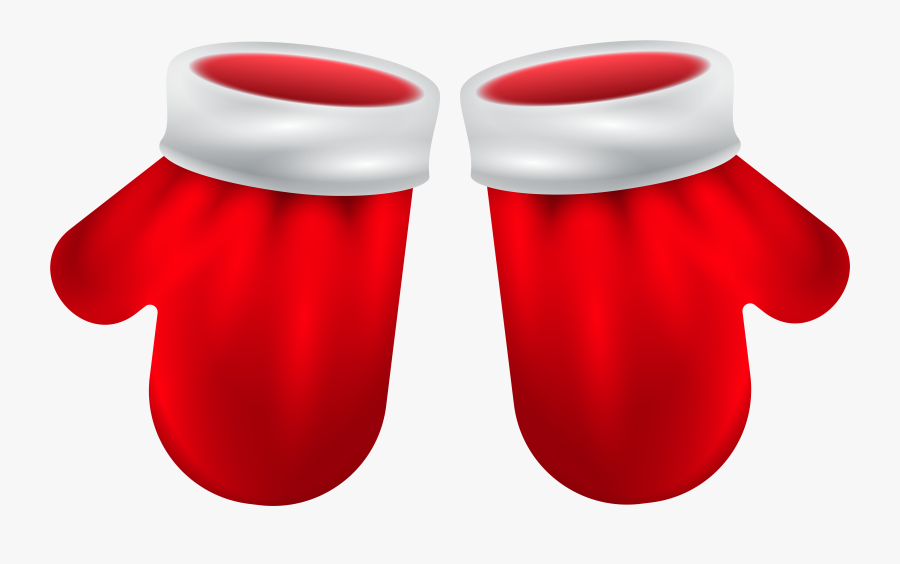 Santa Claus Gloves Png Clip Art - Earrings, Transparent Clipart