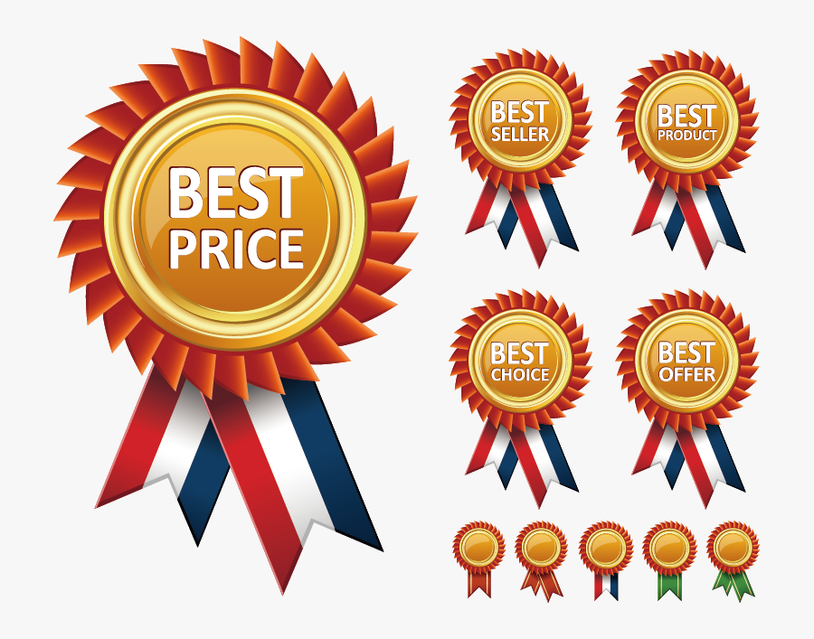 Medal Clip Art Vector - Medal Vector, Transparent Clipart